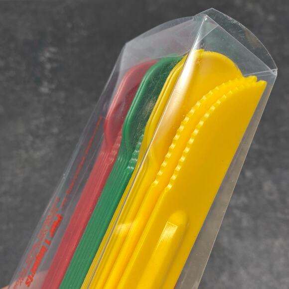 Pier 1‎ Al Fresco 6 Place Settings Plastic Modern Flatware Camping Travel Japan - Picture 8 of 10